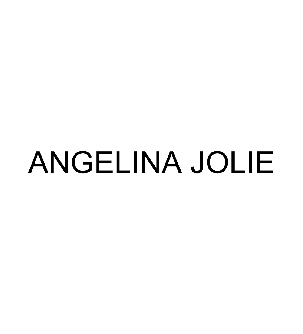 ANGELINA JOLIE