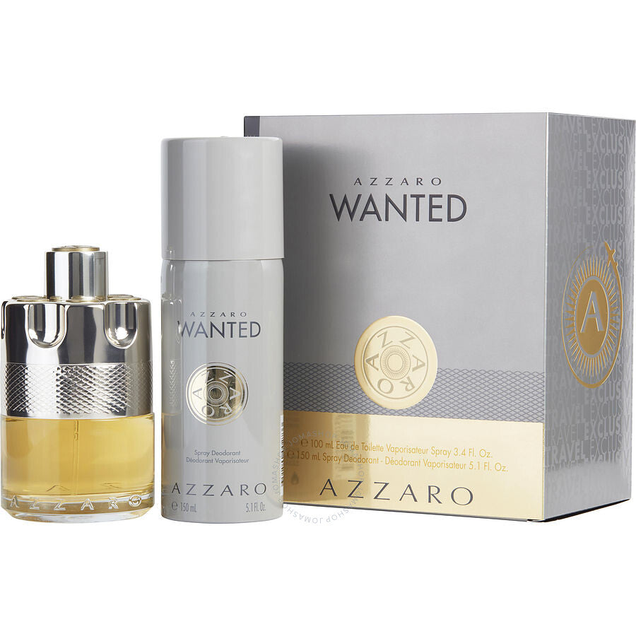 Azzaro Wanted 2pc Set xribbonline perfume fragrance buy shop online