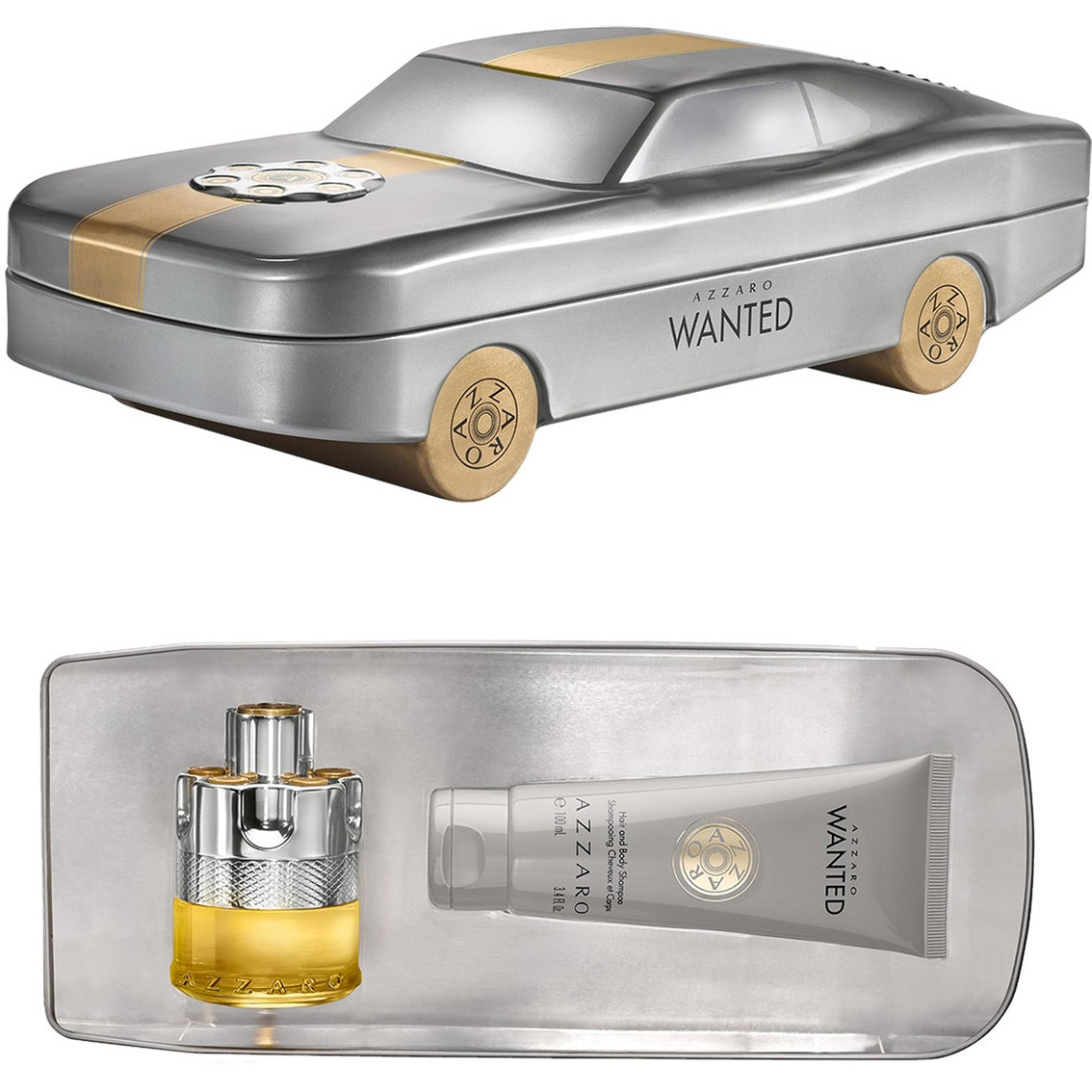 Azzaro Wanted Gift Set xribbonline perfume fragrance buy shop online