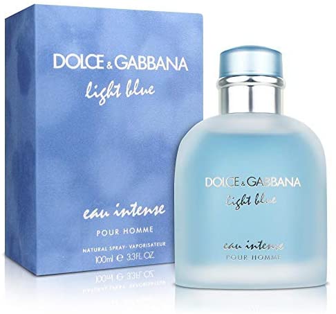 Dolce & Gabbana Light Blue Eau Intense Pour Homme EDP xribbonline perfume fragrance