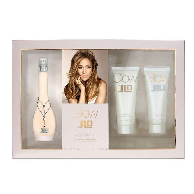 Jennifer Lopez Glow Set xribbonline perfume fragrance shower gel body lotion buy shop online