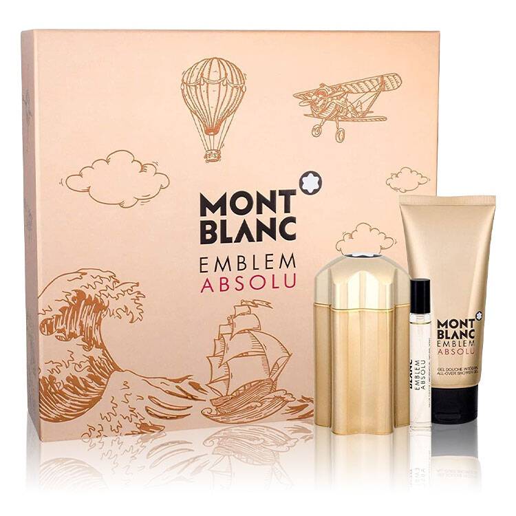 Montblanc Emblem Absolu Set xribbonline fragrance perfume shower gel buy shop online